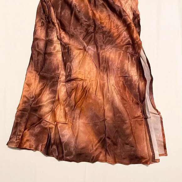 Bershka Maxi Slip Dress Womens Size Medium - Picture 6 of 16